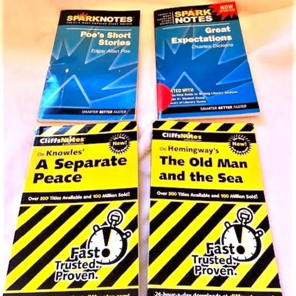 Set 4 Study Guides Great Expectations/Old Man & Sea/Separate Peace/Poe's Stories